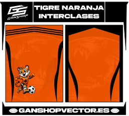 TIGRE NARANJA INTERCLASES