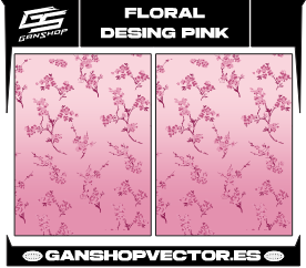 FLORAL DESING PINK