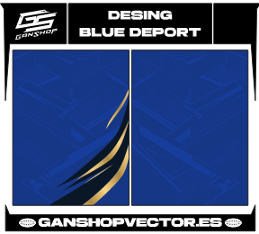 DESING BLUE DEPORT