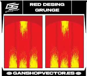 RED DESING GRUNGE