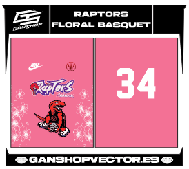 RAPTORS FLORAL BASQUET