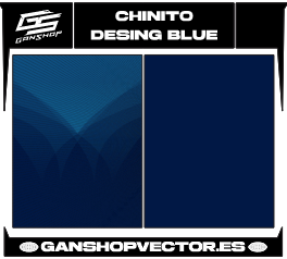 CHINITO DESING BLUE