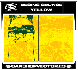 DESING GRUNGE YELLOW